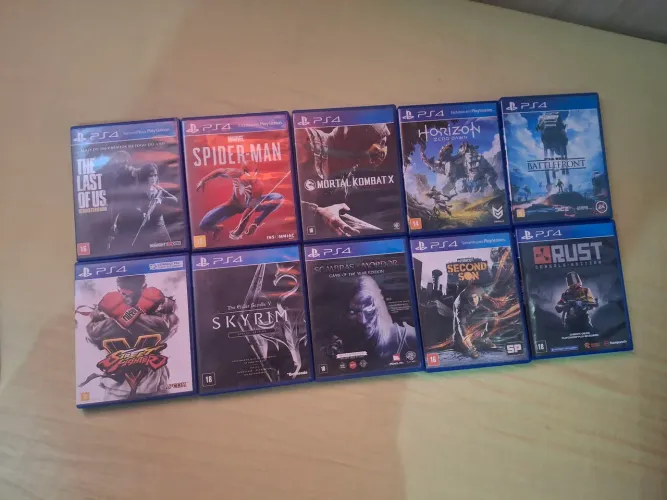 10 Jogos Ps4/Ps5