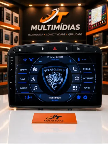 MULTIMÍDIA PEUGEOT 308/408- ANDROID | CARPLAY | INSTALAÇÃO EM DOMICÍLIO