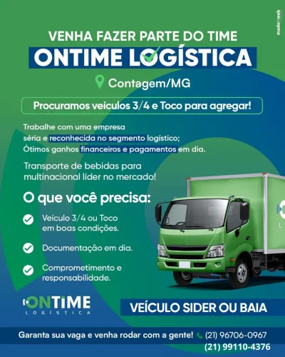AGREGO FIXO CONTAGEM/ ENTREGA DE BEBIDAS