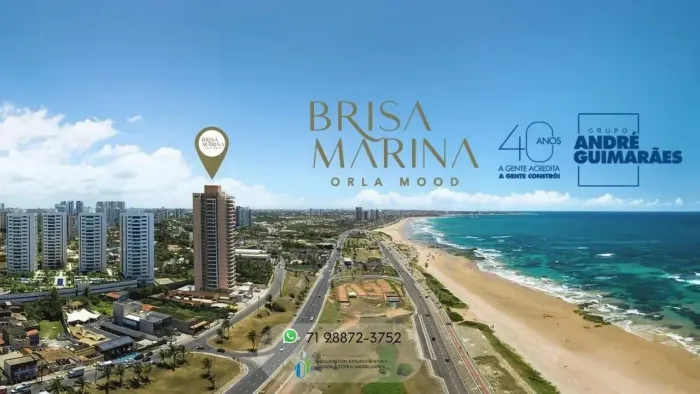 APARTAMENTOS 61 A 69m² 2 QUARTOS SUÍTE VARANDA VISTA MAR INFRA COMPLETA VENDE PITUAÇU