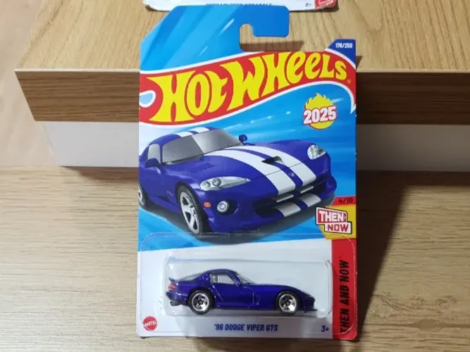 Hot Wheels carrinho de miniatura Dodge Viper 1:64 Azul