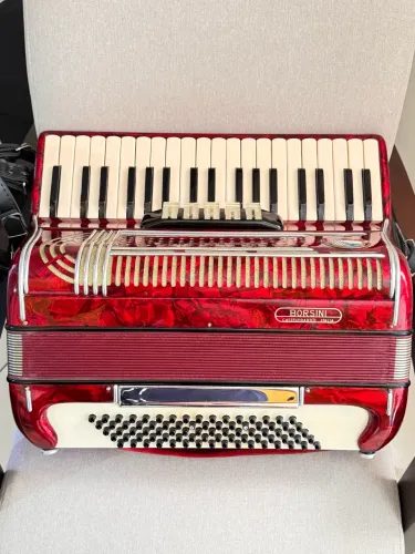 Acordeon Sanfona Gaita Borsini Italiano