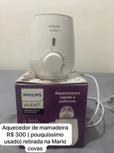 Aquecedor de mamadeira Philips