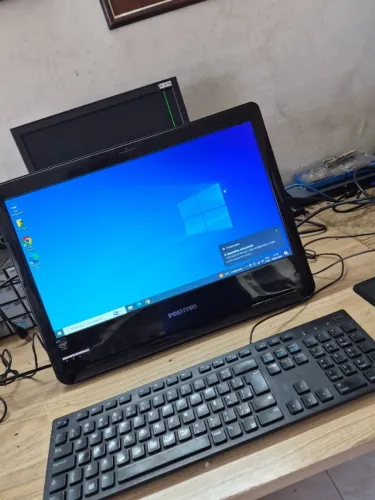 Computador All In One Completo 19 Polegadas 4 Gigas DDR3 HD 500 Gigas Teclado Somos Loja