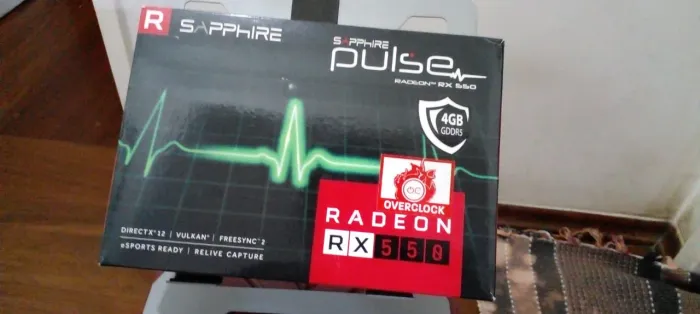 RADEON RX 550 4GB - SAPPHIRE PULSE