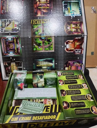 Jogo detetive da estrela
