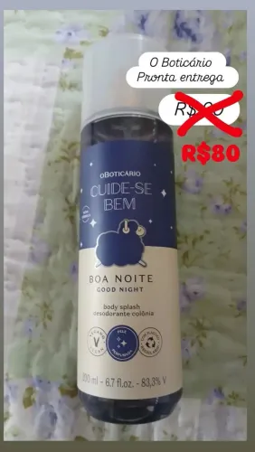 Body Splash Boa noite Boticário (pronta entrega)