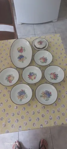 Jogo de Porcelana Schmidt - 8 peças
