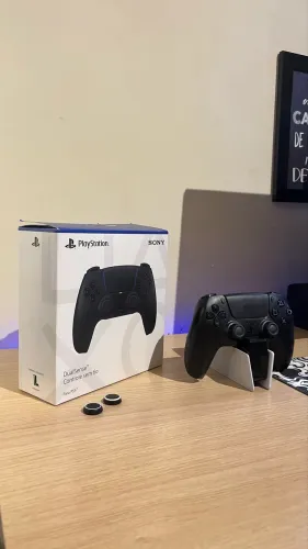 Controle Ps5 Midnight Black zerado!