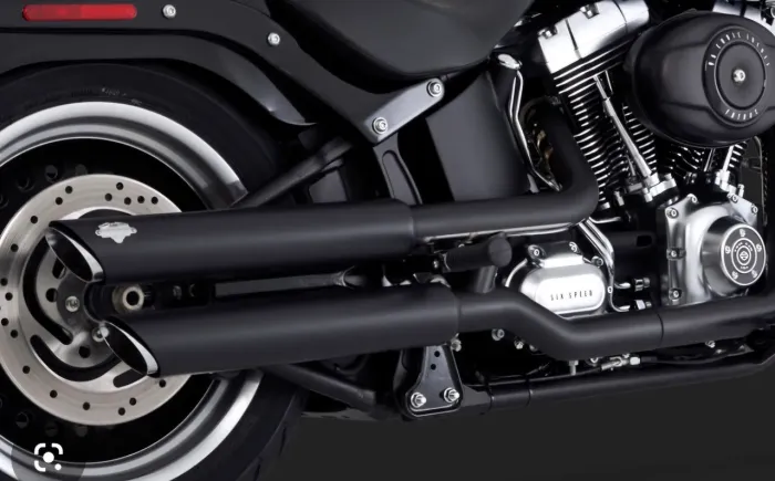 Ponteiras Vances Hinnes  twin Slash 3" para Harley Davidson 
