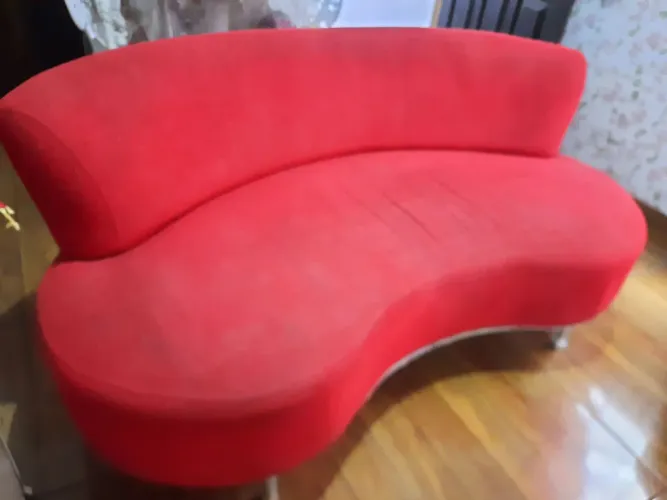 LINDO SOFÁ RECAMIER 3 LUGARES- ESTILO CLÁSSICO RETRÔ CONTEMPORÂNEO