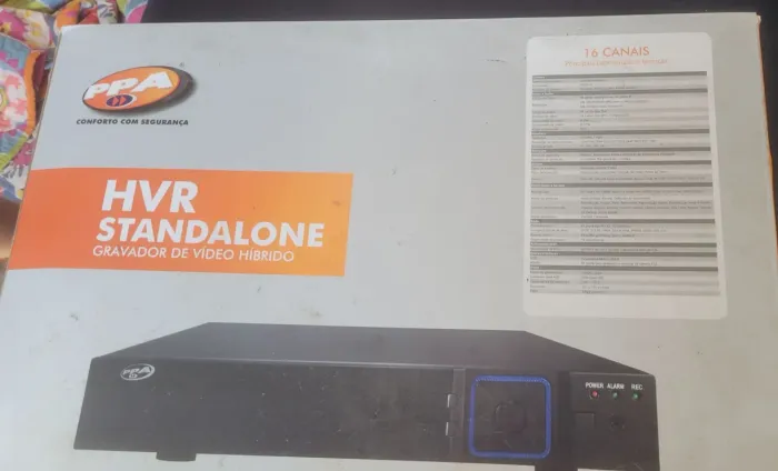 DVR PPA 16 Canais HRV 5x1 - Funcionando Local (Leia a Descrição)