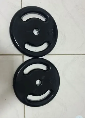 Anilha emborrachada par 10 kl cada.