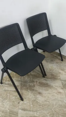 Cadeiras de recepção em polipropileno