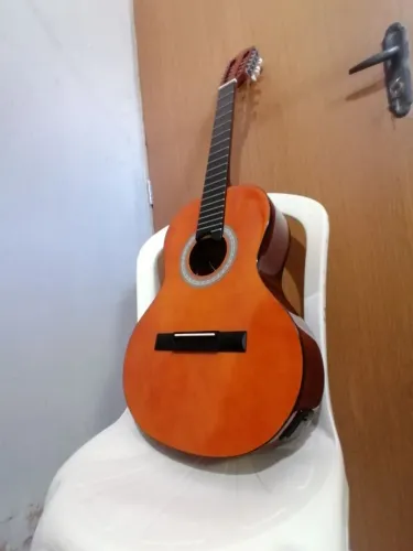 Viola Caipira Giannini VS14 EQ NS elétrica,Fosca Natural