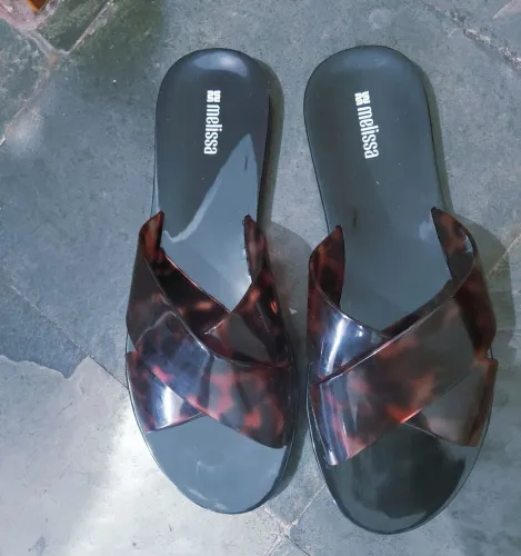 Tamanco Melissa Cross slide