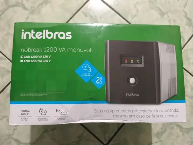 Nobreak Interativo Monovolt Intelbras XNB 1200Va 120V