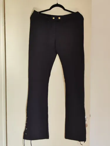 Calça preta Brooksfileld malha alfaiataria com elastano