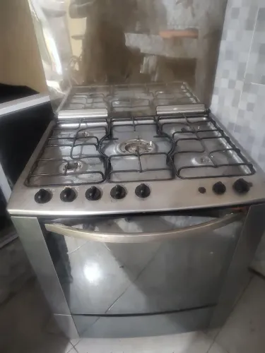 Fogão inox Eletrolux 5 bocas