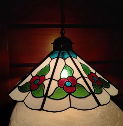 Lustre vitral 