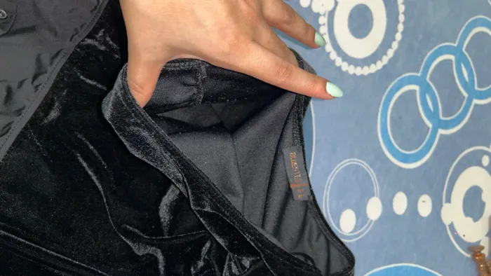 Body de camurça - tamanho P - em perfeito estado