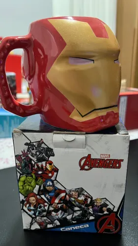 Caneca Iron Man Marvel 3D Original 59,90