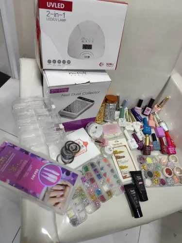 Kit Completo para Unhas em Gel / Nail Designer
