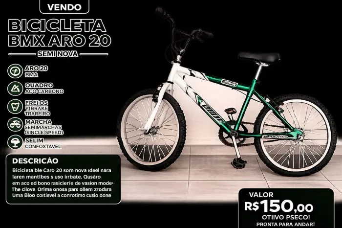 Bicicleta aro 20 