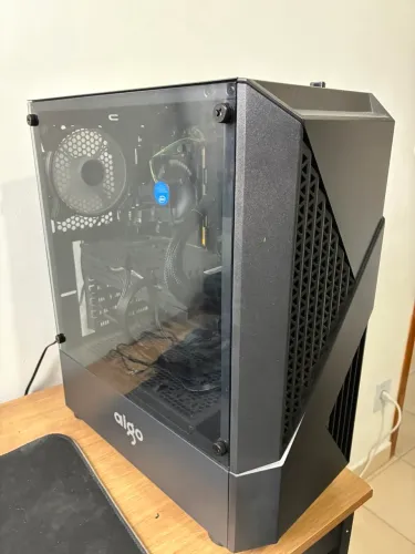 PC Gamer Completo | I3 10ª - Nvme 500GB - RX 580 + Monitor Gamer 144Hz - Pronto para Jogar
