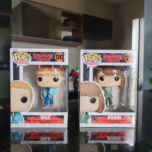 Stranger Things - Max e Robin - Funko pop