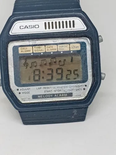 Relógio casio melody 1980