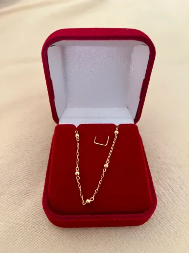 Pulseira infantil ouro 18