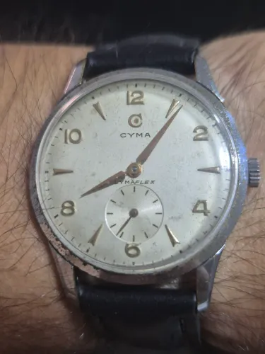 Relógio CYMA CYMAFLEX MECÂNICO R458 - ÓTIMO ESTADO