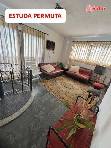 EDIFÍCIO PATY Cobertura/Apartamento Duplex com 2 dormitórios à venda, 196 m² por R$ 380.00