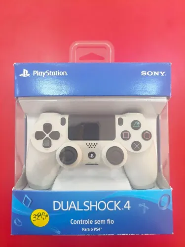 Controle PlayStation 4 edição Branco fat