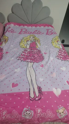 Edredom barbie conjunto completo