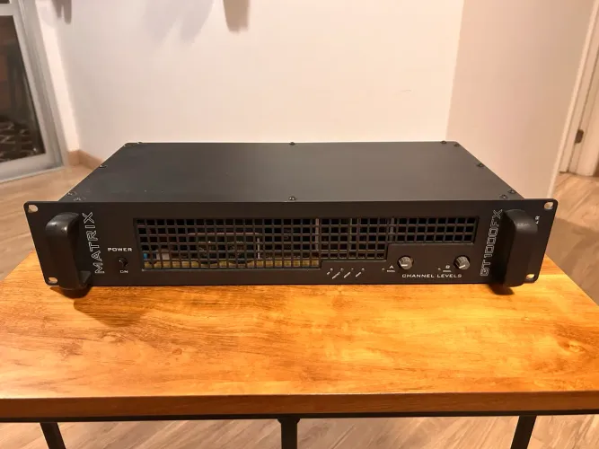Matrix GT1000FX Rack Fractal Axe Fx Power Ap Amplificador