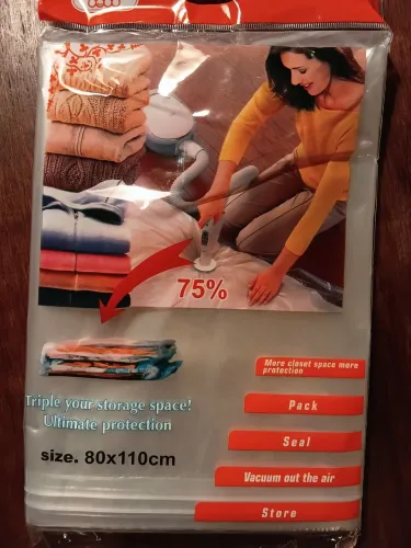 Saco a vácuo hermético