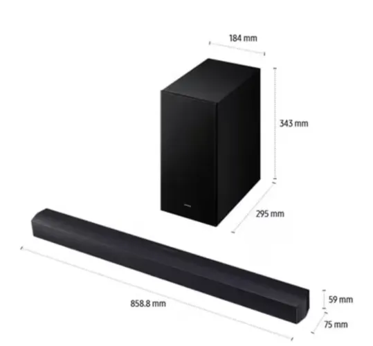 Soundbar Samsung HW-B450F nova