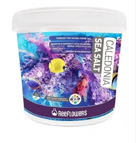 Sal Marinho Caledonia Sea Salt 22,5kg Balde Reeflowers