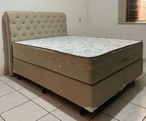 Colchão Queem semi ortopédico Mais cama box