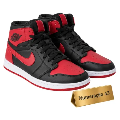 Tênis Cano Alto Número 43 Air Botinha Bota De Treino Academia Skate Boxe (Nunca Foi Usado)