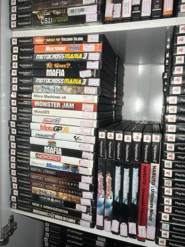 Jogos PlayStation 2 originais black label
