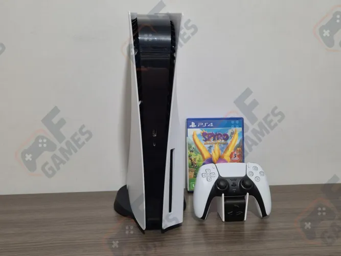 PS5 | Playstation 5 FAT 825GB Seminovo + Garantia | Aceito Cartão!!!