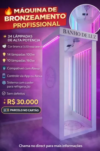 OPORTUNIDADE PARA QUEM QUER FATURAR COM BRONZEAMENTO