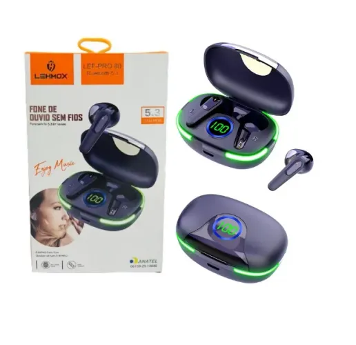 Fone de Ouvido Bluetooth 5.3 Lehmox