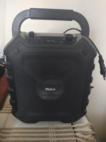 Caixa som portátil Philco 