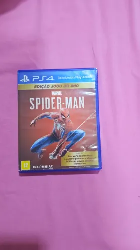 Jogo ps4 homem aranha edição jogo do ano