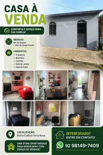 Vendo casa terra nova 1