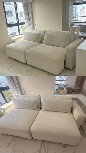 Sofá 2,40m - novo de fabrica - estofado personalizado
